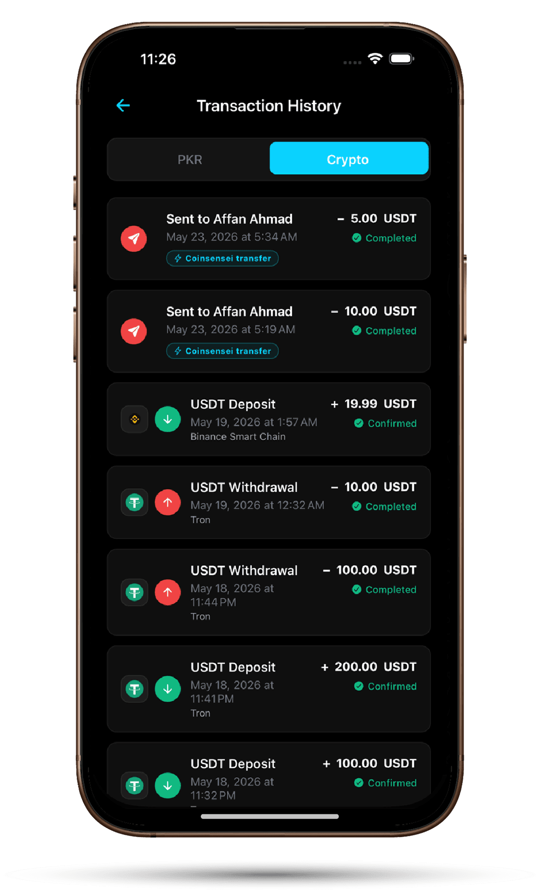 On-chain, with receipts