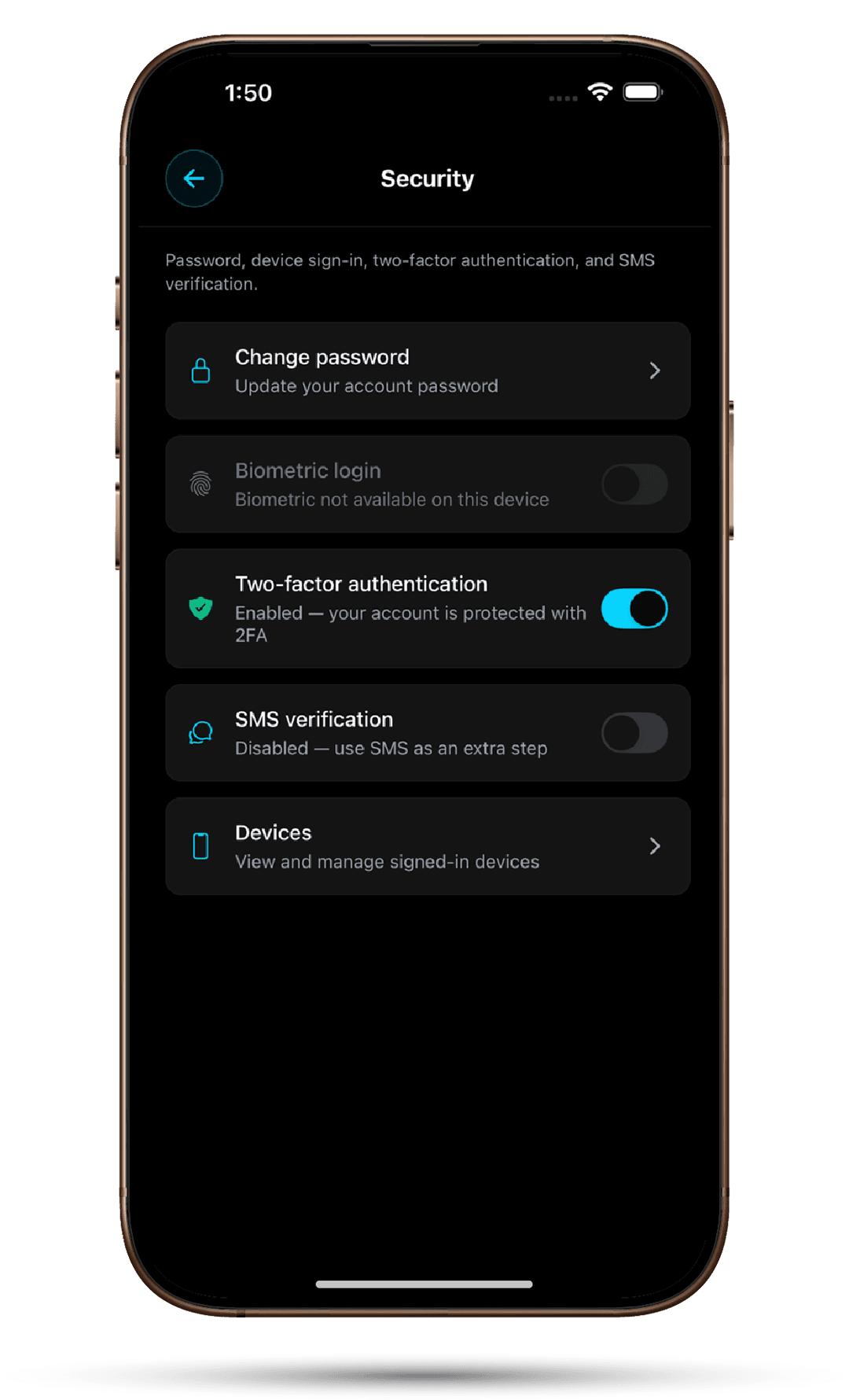 Verification built in